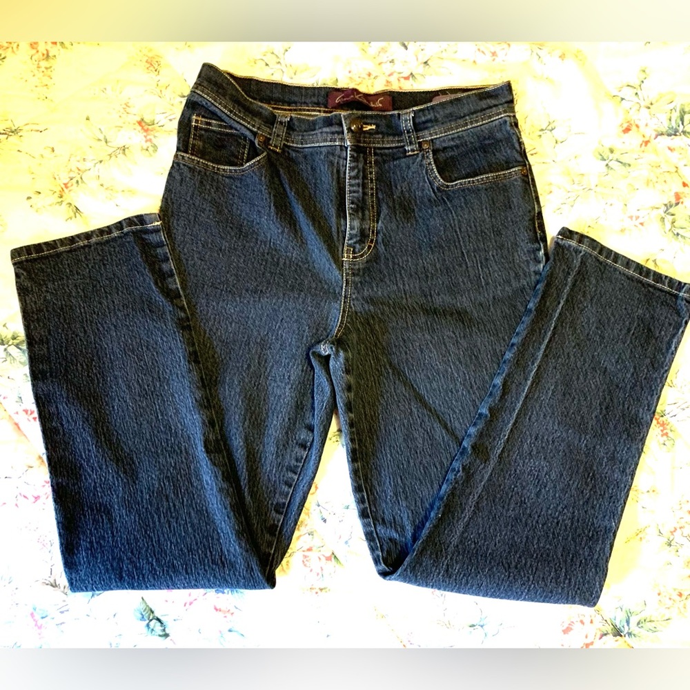 Bootleg denim jeans, ladies, New WOT, Gloria Vanderbelt